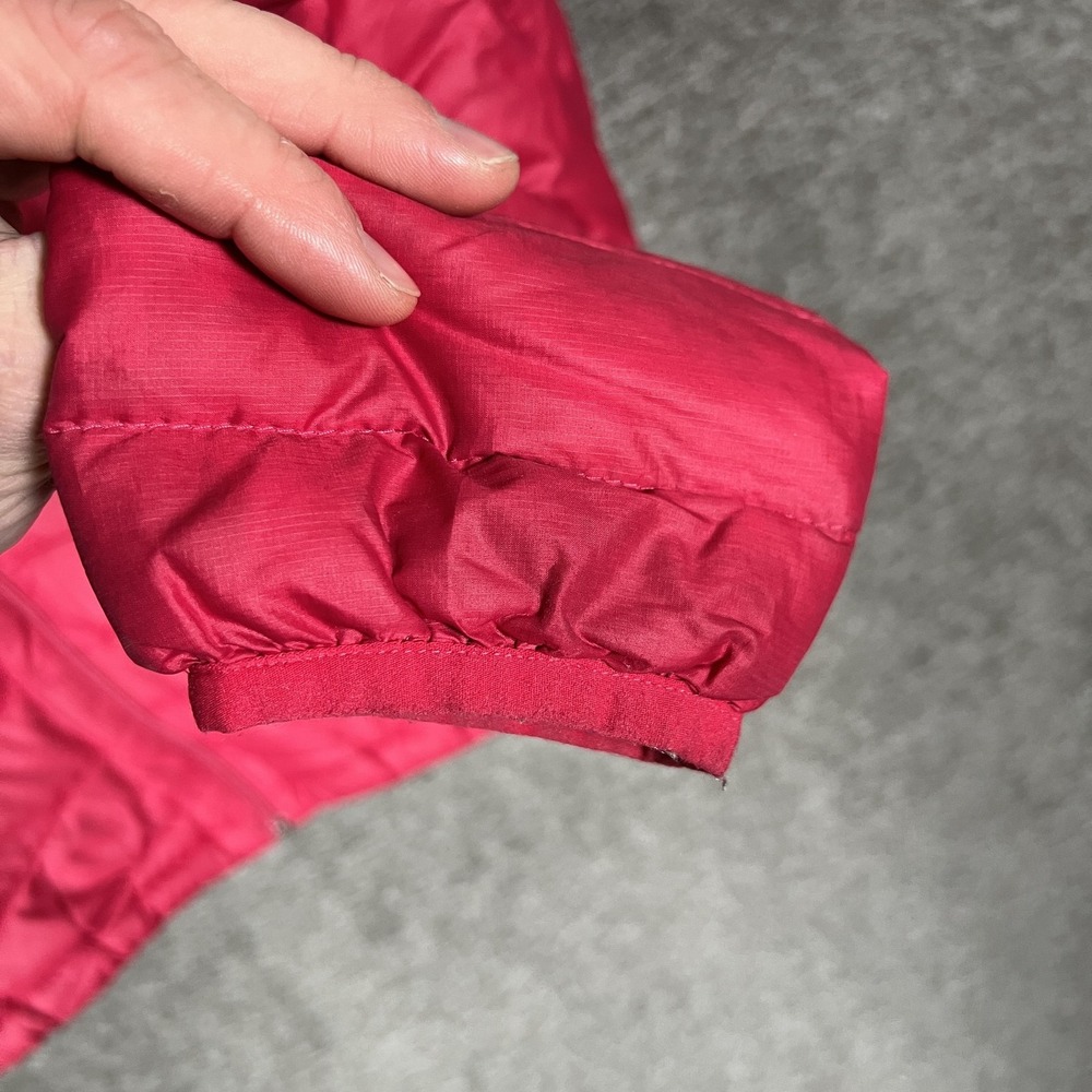 Patagonia Down Sweater Puffer Jacket Womens Medium Pink Quilted Full Zip Warm - Picture 3 of 9
